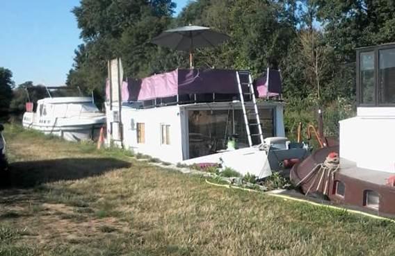 Bateau houseboat camille Hotel Donchery Exterior foto